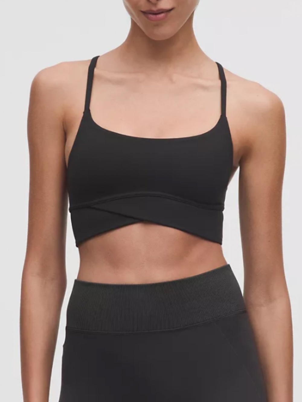 Lululemon Wunder Train Strappy Wrapped Bra Light Support